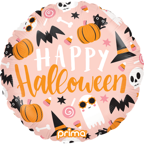 18" Happy Halloween Cute Icons